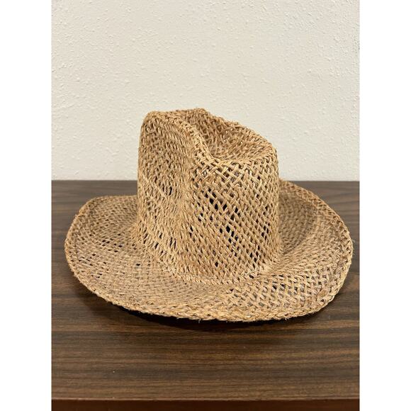 Bailey U-ROLLIT Vintage Cowboy Hat New West Western Straw Hat Tan Small Cowgirl - Picture 2 of 12